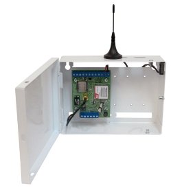 Устройство оконечное объектовое приемно-контрольное c GSM и LAN коммуникаторами S400L-2GSM-BK12-W-li "Нано LAN" клеммники (li-ion АКБ 2800мАч, цвет белый)